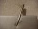 Concorde hair clip silver metal plain.