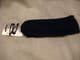 Cool for School 7cms wide navy blue head band and clips set.