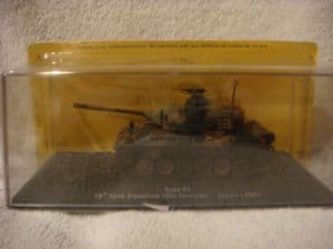 die-cast military tank model Type 61.