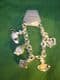 charm bracelet   silver coloured metal, crowns