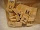 Wooden Alphabet tiles  pack of 30