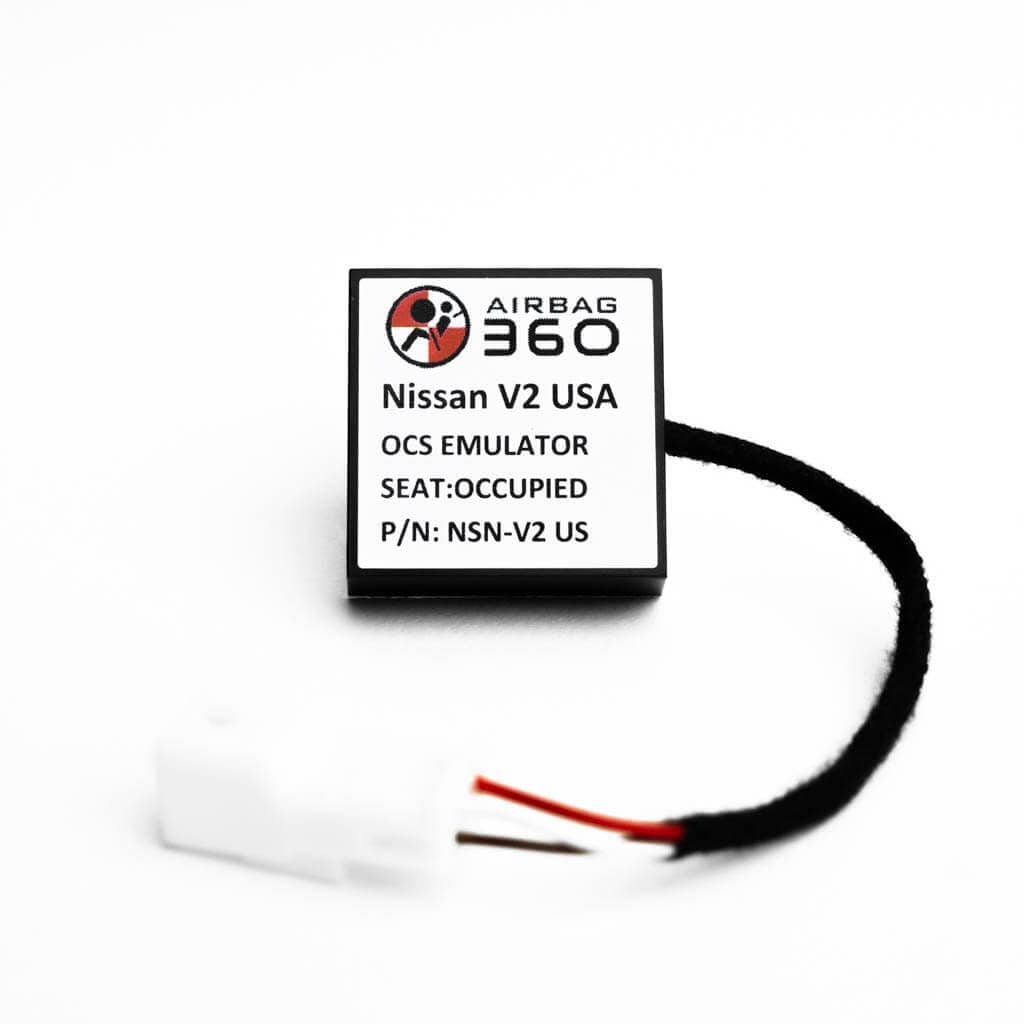 asaページ NISSAN Passenger side airbag weight sensor BYPASS