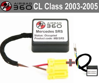 Mercedes CL C215 FrontPassenger Airbag Seat mat Occupancy Sensor,