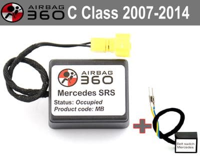 Mercedes  SRS C W204 Front  Passenger Seat mat Occupancy Sensor, occupied recognition sensor 