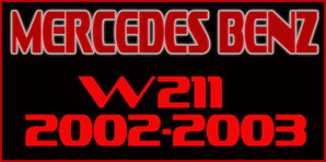 MERCEDES  SRS  E CLASS W211 2002-2003