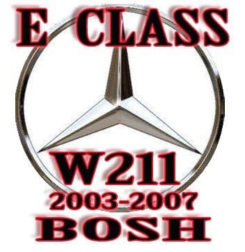 MERCEDES SRS ,Passenger Airbag SEAT OCCUPANCY SENSOR E CLASS W211 2003-2007 BOSH