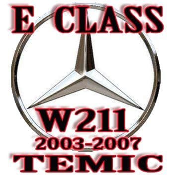 MERCEDES SRS ,SEAT OCCUPANCY SENSOR E CLASS W211 2003-2007 TEMIC