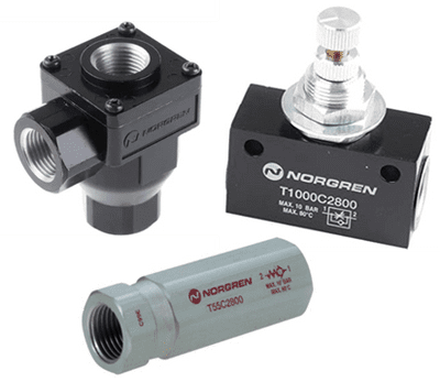 Ancillary Valves, NRV, QEV, Shuttle, Flow Regulators