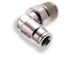 Imperial Push in Swivel Elbow Adaptors