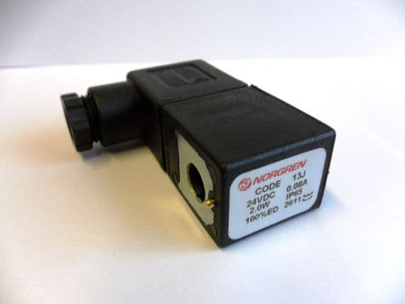 Norgren 24v DC 2w Solenoid Coil QM/48/13J/28