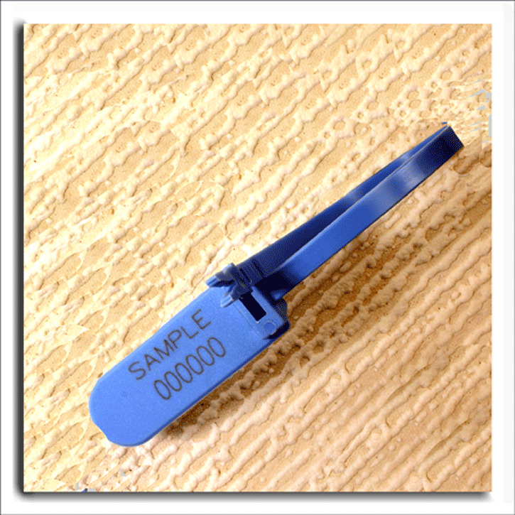 LOCK SEALS    Plastic Security Seals      Overall Length 250 mm   Packed in 250's  From £22.00 per pack