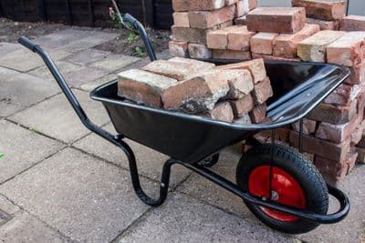 Ambassador Boxed Black Builders Wheelbarrow - 90L
