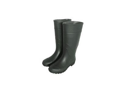 Ambassador Full Length Green Recycled Wellington Boot - Size 5