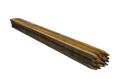 Ambassador Square Pine Softwood Tree Stake (single) - 25mm x 1.22m
