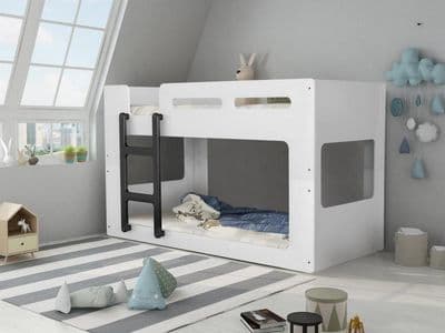 artisan white low bunkbed 518bb