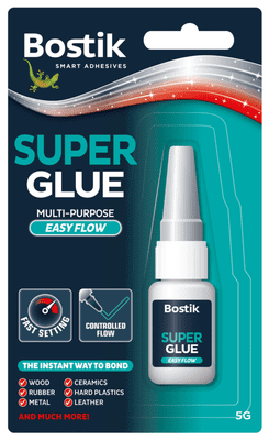 Bostik Super Glue Easyflow - 5gm Bottle Blister