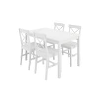 Crawford White Seater Dining Set
