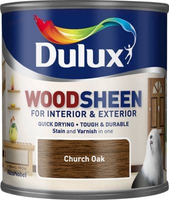 Dulux Woodsheen 250ml - Church Oak