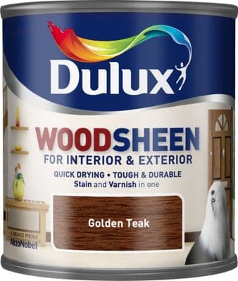 Dulux Woodsheen 250ml - Golden Teak