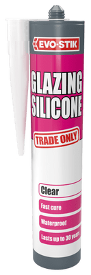 Evo-Stik Glazing Silicone - Clear