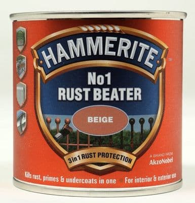 Hammerite No.1 Rustbeater 250ml - Beige