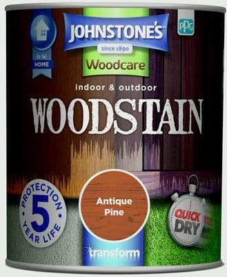 Johnstone's Indoor & Outdoor Woodstain 750ml - Antique Pine