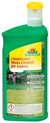Neudorff CleanLawn Organic Moss Control For Lawns - 1L Concentrate