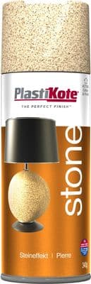 PlastiKote Stone Touch Spray Paint - 400ml Alabaster