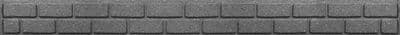 Primeur Ultra Curve Border Bricks - 15cm Grey