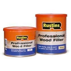 Rustins Professional Wood Filler 1kg - Natural