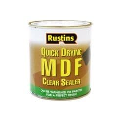 Rustins Quick Drying MDF Clear Sealer - 250ml
