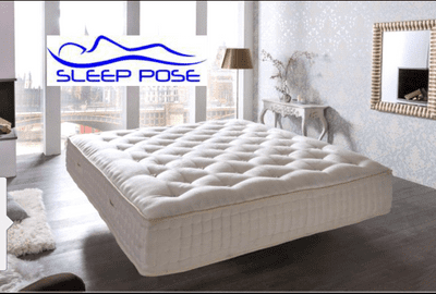 sleep-pose pocket 1000 memory foam mattress