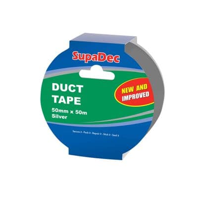 SupaDec 50m Duct Tape - Silver