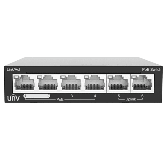 6-Port PoE switch