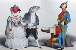 4th January 2023. Grandville Anthropomorphic Prints