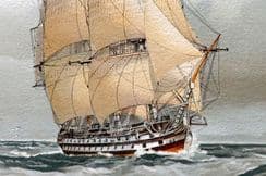 7th April 2024. Her Majesty's Navy Sailor & Ship Prints