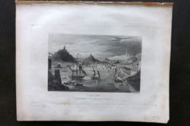 Barclay C1835 Antique Print. Algiers, Algeria