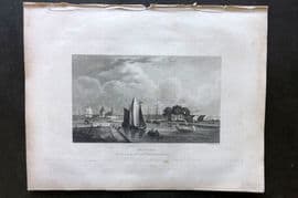 Barclay C1835 Antique Print. Amsterdam, Netherlands