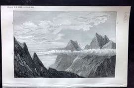 Beeton 1870 Antique Print. Clouds 33