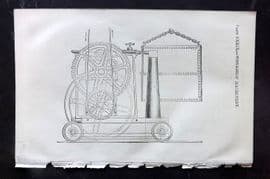 Beeton 1870 Antique Print. Workshop Machinery 129