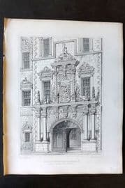 Billings C1850 Herriots Hospital, Edinburgh Gateway to the Quadrant, Scotland