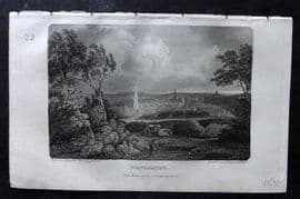 Britton C1810 Antique Print. Northampton