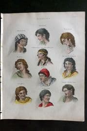 Buffon, Smellie & Huish 1862 Hand Col Print. Passions 04