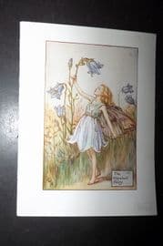 Cicely Mary Barker 1940's Flower-Fairy Print. Harebell Fairy