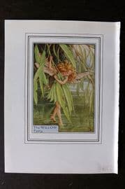 Cicely Mary Barker C1930 Vintage Flower Fairy Print. Willow