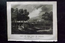 Clarke C1820 Antique Print. City of Berlin, Germany