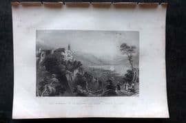 Costello - Piedmont 1861 Convent of La' Madonna del Sasso, Locarno Swtizerland