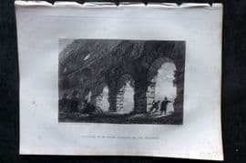 Costello - Piedmont and Italy 1861 Interior of Upper Corridor of the Colosseum