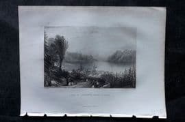 Costello - Piedmont and Italy 1861 Lake of Lausanne above Pandex Switzerland