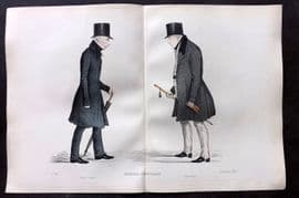 Crombie 1882 HCol Scottish Portrait Print. George Combe & John Gray